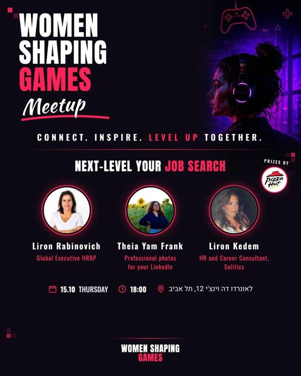 Women Shaping Games: Level Up Your Job Search